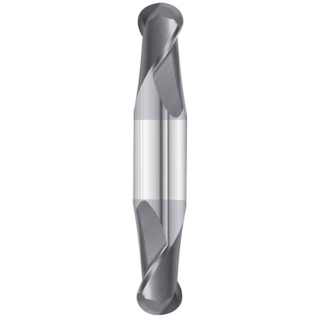 Fullerton Tool 2-Flute - 30 Degree Helix - 3215 GP End Mills, TIALN, RH Spiral, Ball, Stub, 5/64 36064